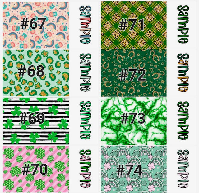 St. Patrick Personalized Regular Bows