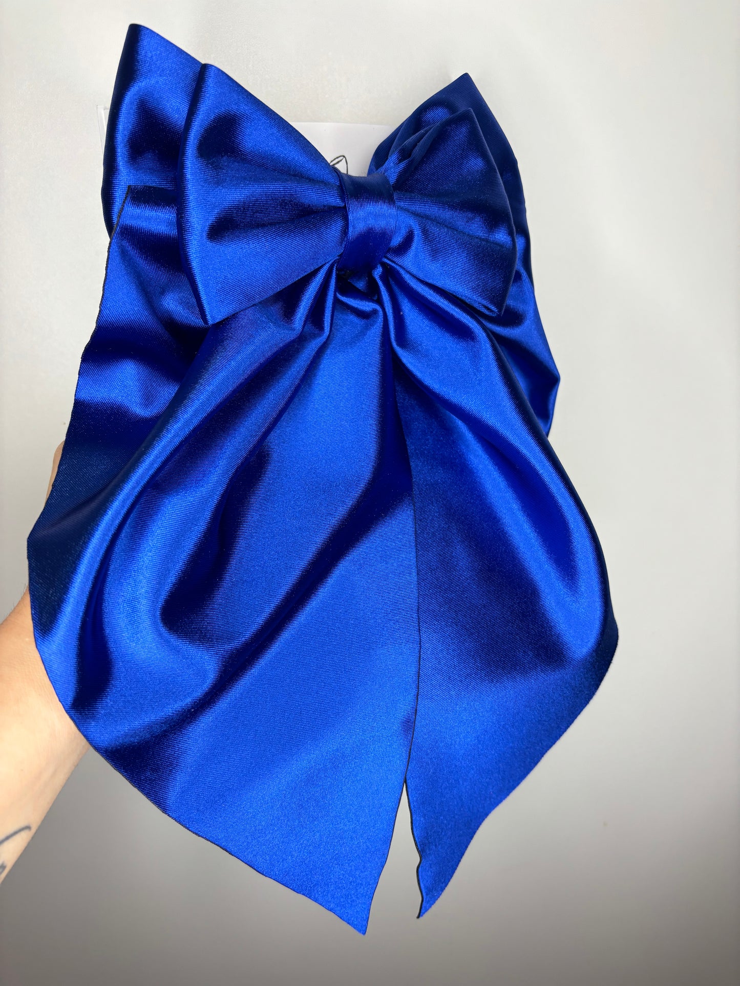 Royal Blue Coquette Bow