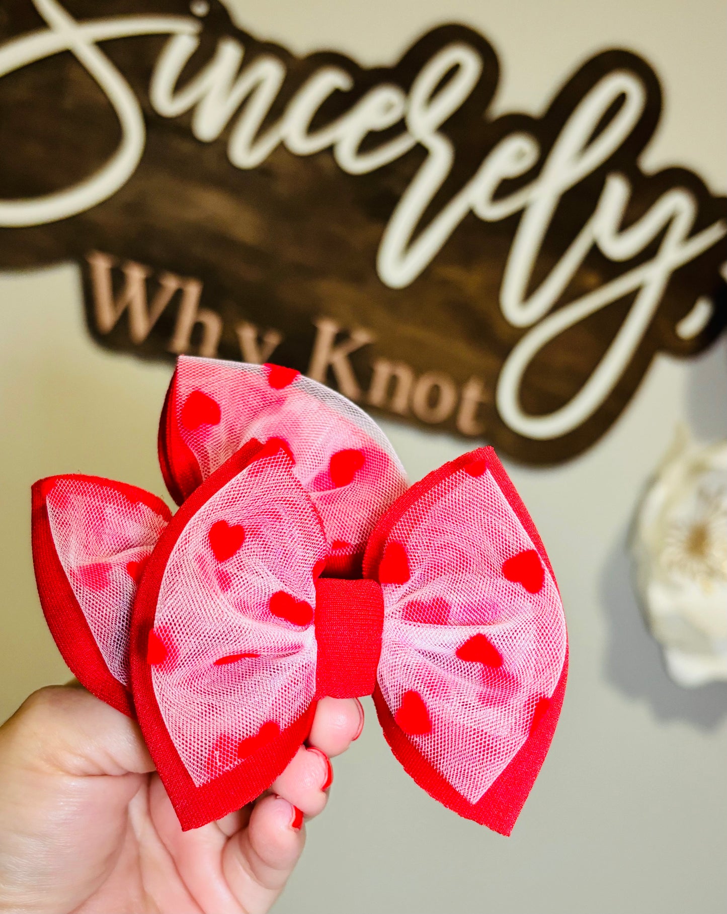 Red Valentine’s Day set