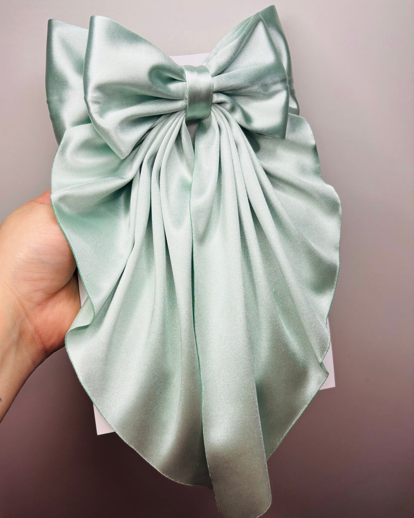 Mint Coquette Bow