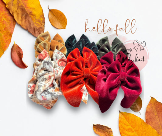 Fall Velvet sets box 2