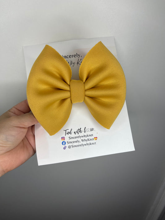 Mustard Bow