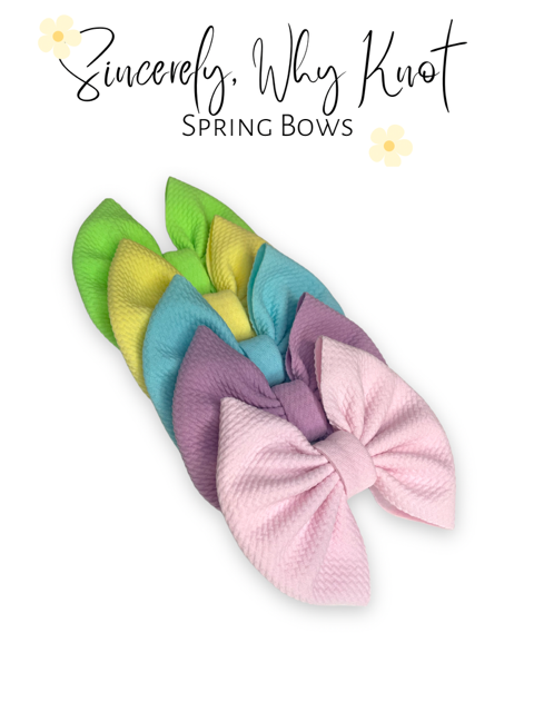 Spring Regular Bows